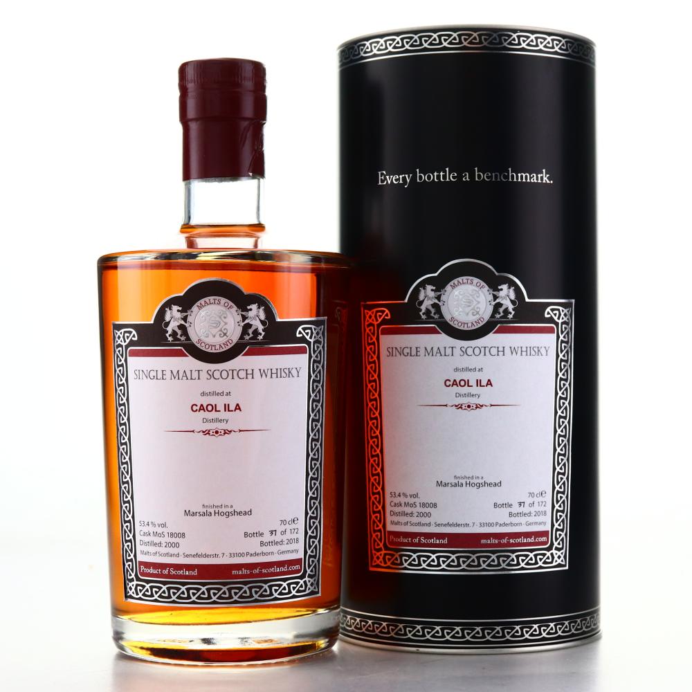 Caol Ila 2000 Malts of Scotland Marsala Hogshead