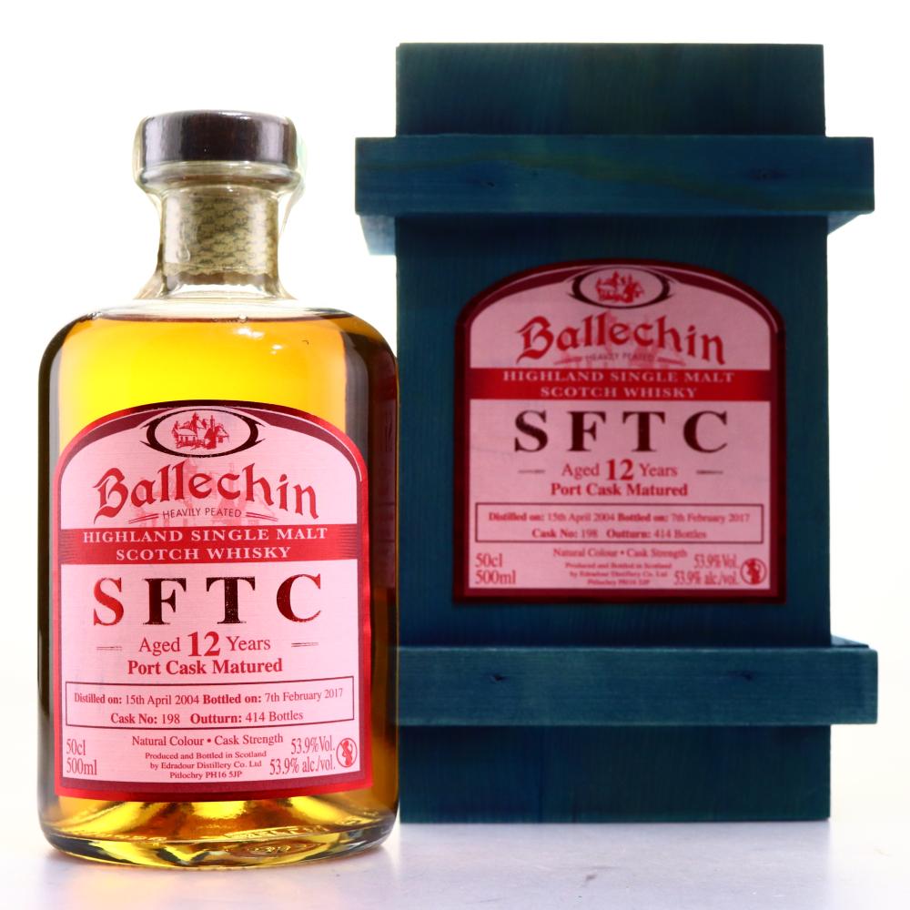 Ballechin 2004 Straight from the Cask 12 Year Old 50cl 