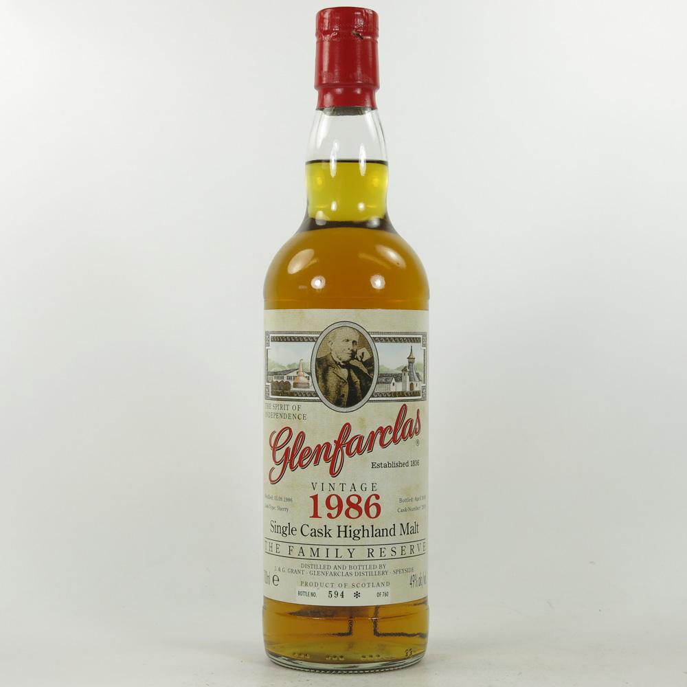 Glenfarclas 1986 Family Reserve Single Cask