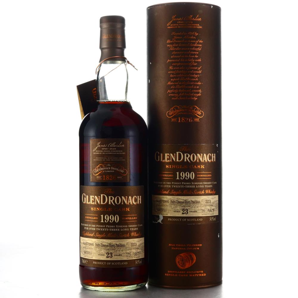Glendronach 1990 Single PX Cask 23 Year Old #2273