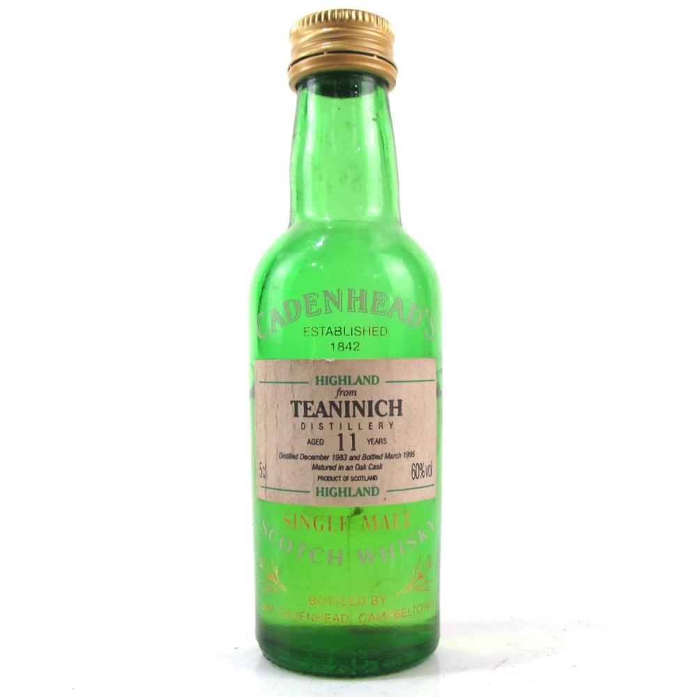 Teaninich 1983 Cadenhead's 11 Year Old Miniature 5cl
