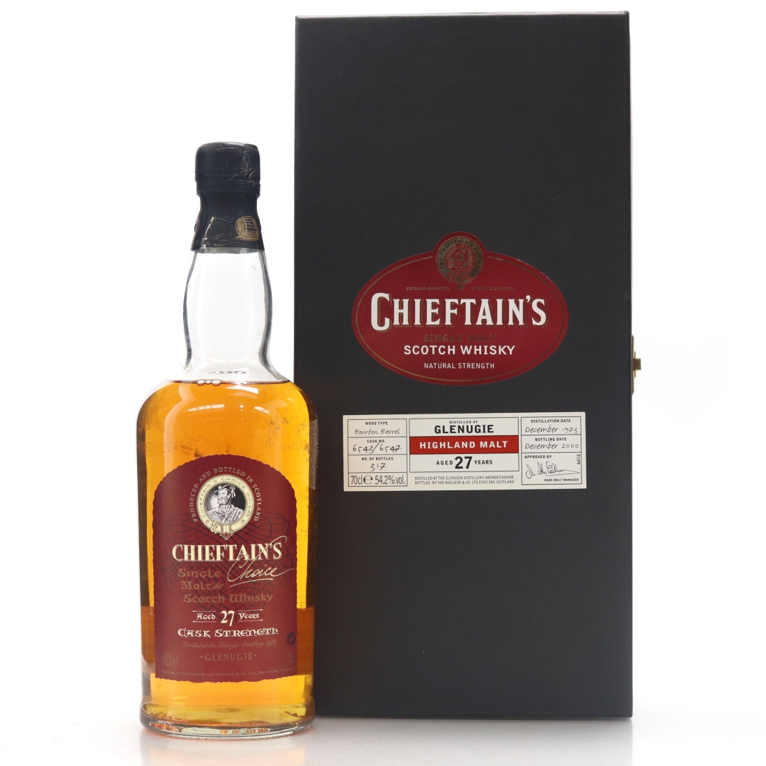 Glenugie 1978 Chieftain's 27 Year Old - Collection Only