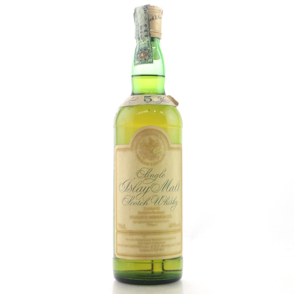 Islay Single Malt 5 Year Old Stanley P. Morrison / Bonfanti Import