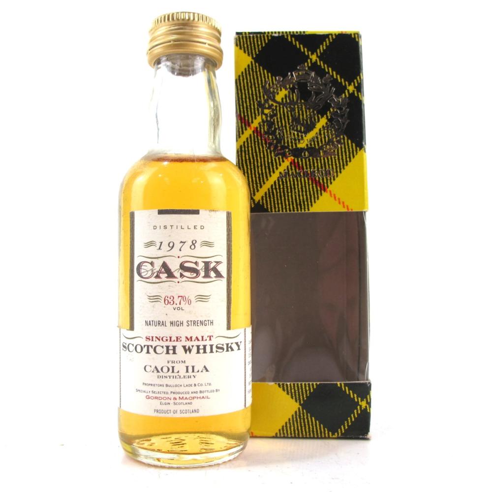 Caol Ila 1978 Gordon and MacPhail / Cask Strength Miniature 5cl