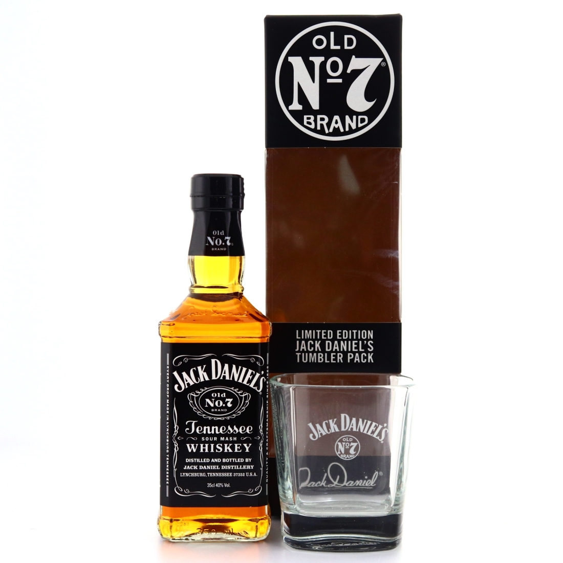 Jack Daniel's Old No.7 35cl With Glass
