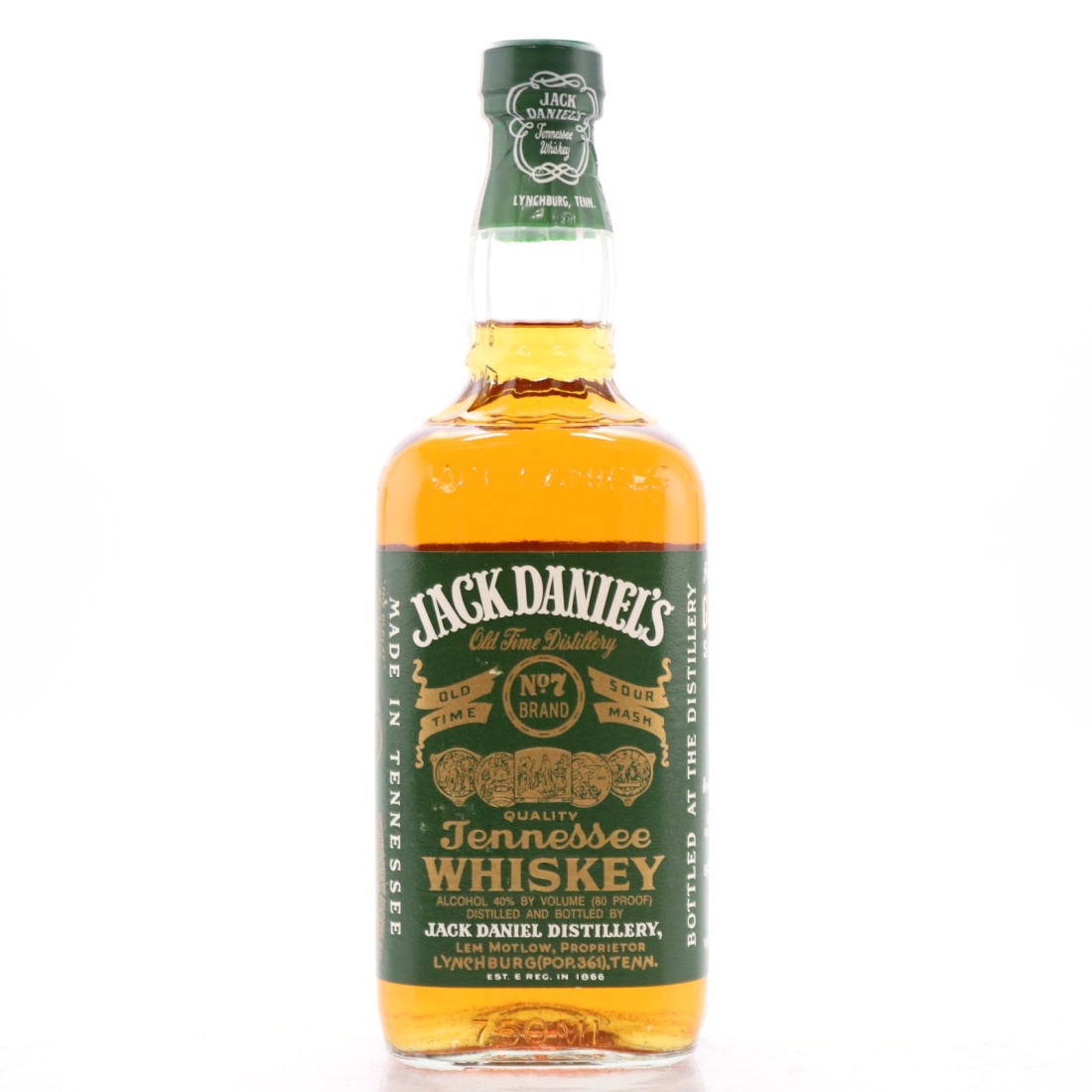 Jack Daniel's Old No.7 Green Label 1990s