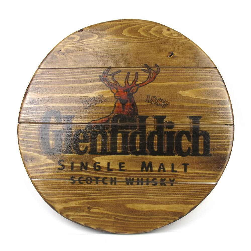 Glenfiddich Wooden Plaque