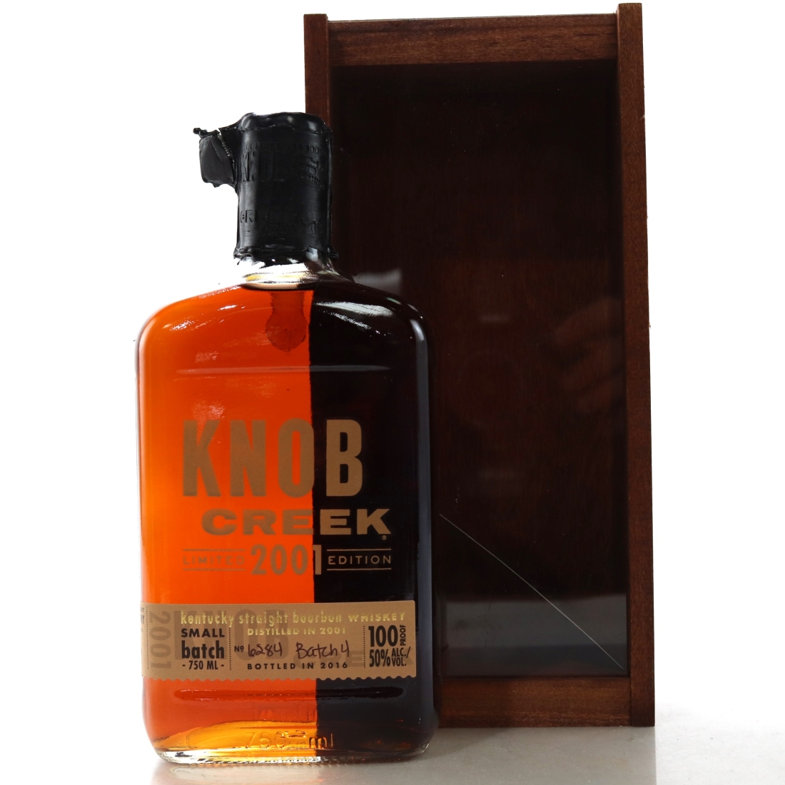 Knob Creek 2001 Limited Edition 100 Proof Batch #4
