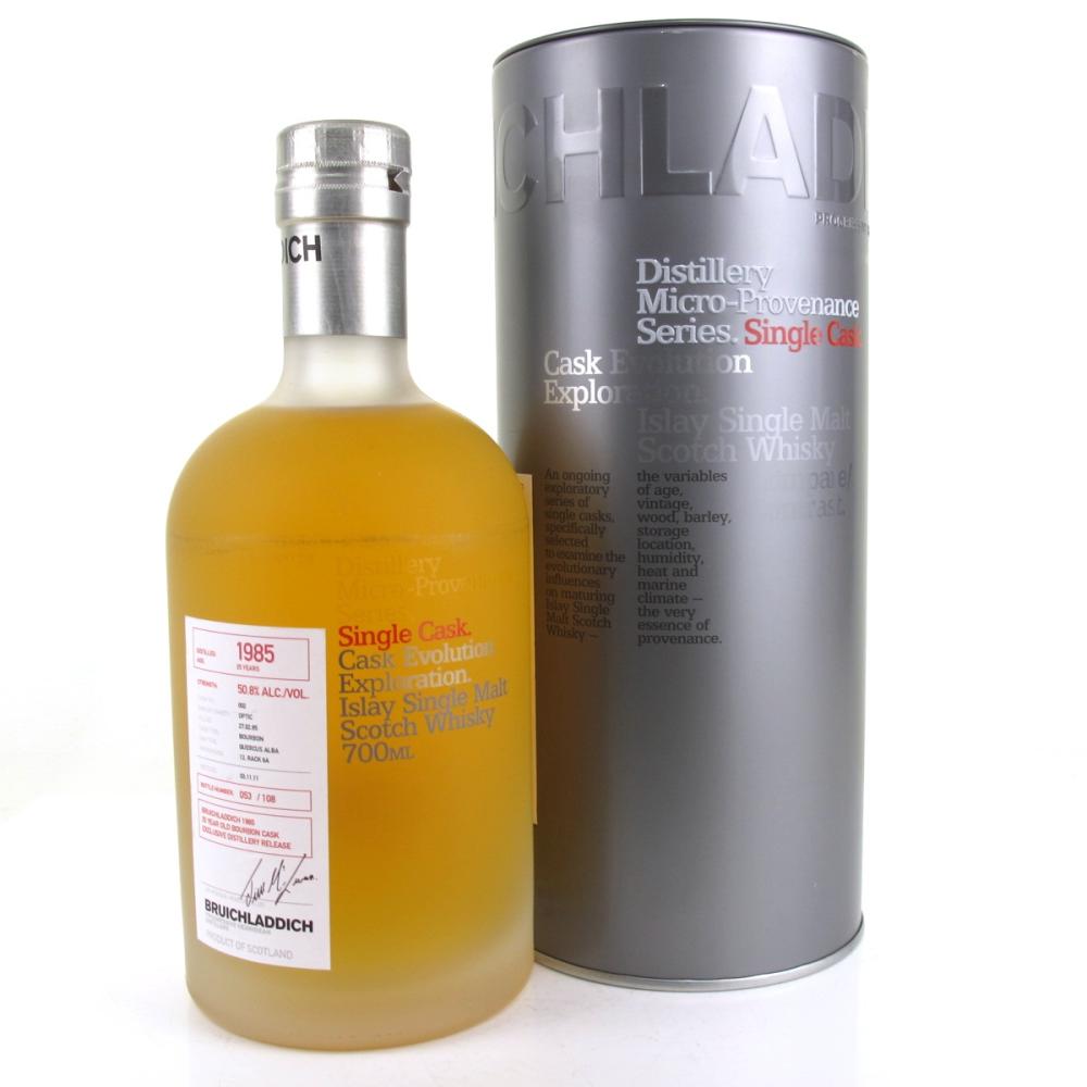 Bruichladdich 1985 Micro Provenance Single Cask 25 Year Old