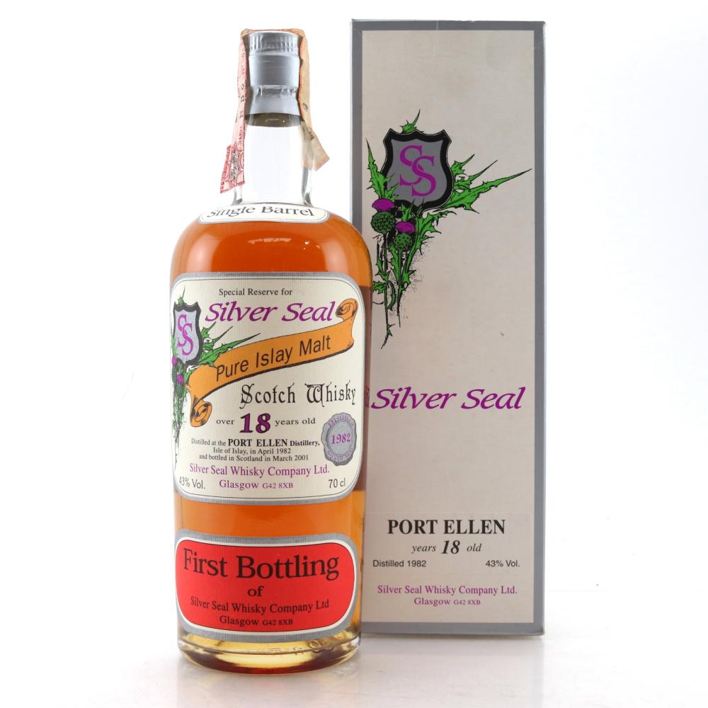 Port Ellen 1982 Silver Seal 18 Year Old / First Bottling