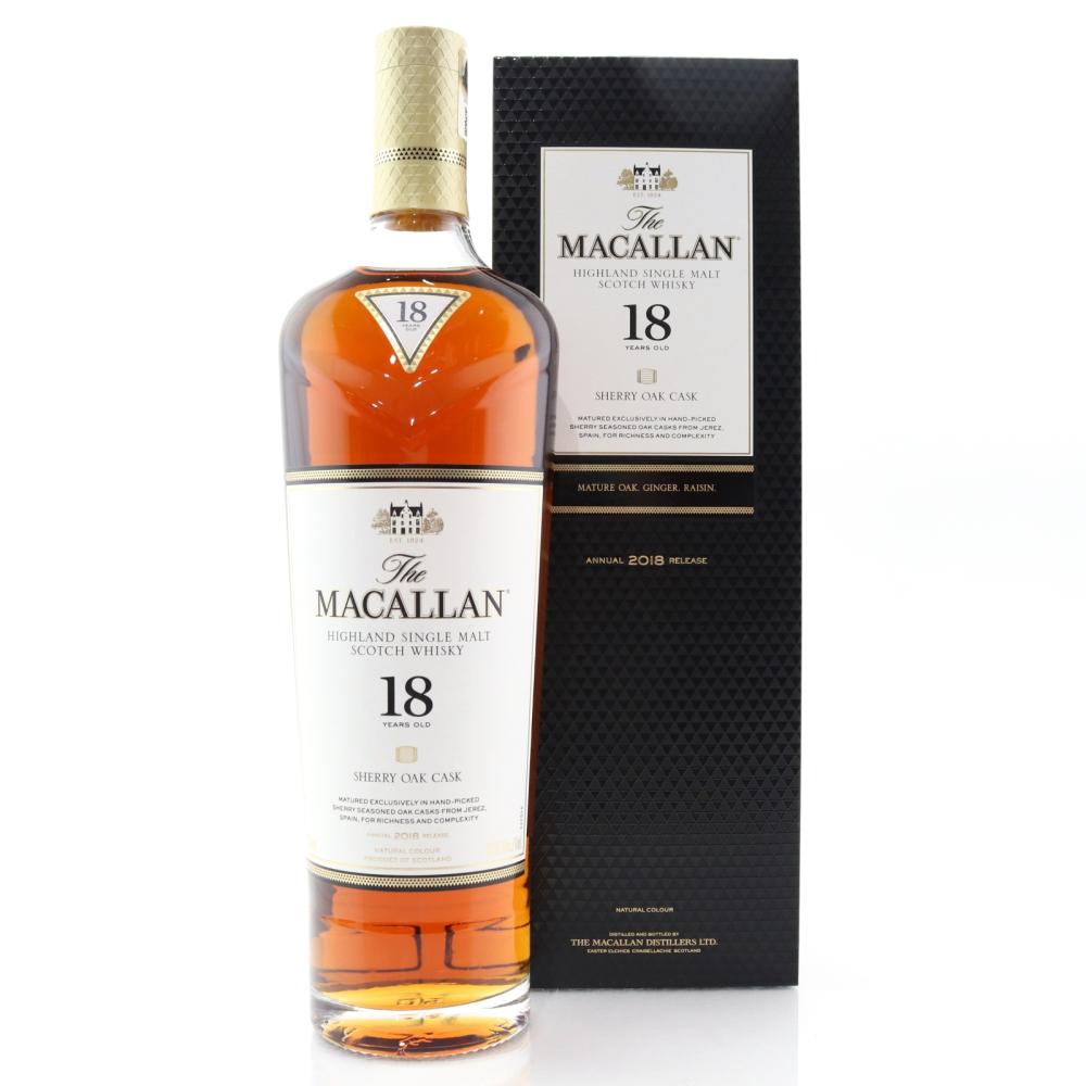 Macallan 18 Year Old 2018 Release 75cl / US Import