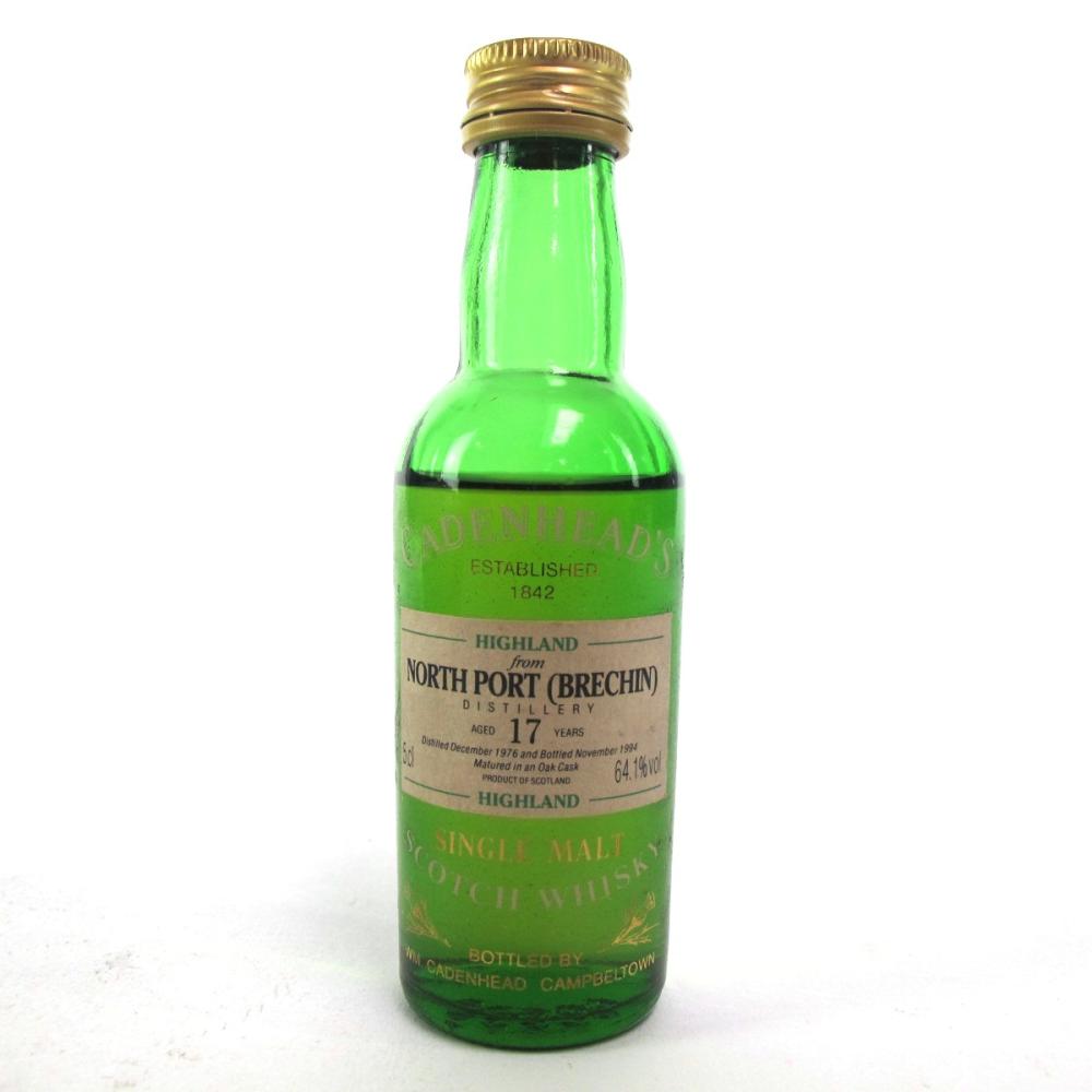 North Port / Brechin 1976 Cadenhead's 17 Year Old Miniature 5cl
