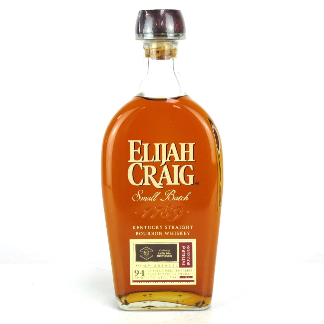 Elijah Craig Small Batch / LMDW 60th Anniversary