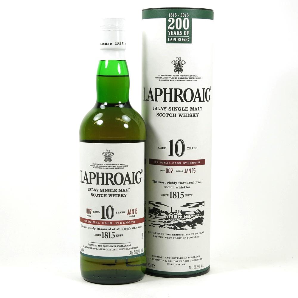 Laphroaig 10 Year Old Cask Strength Batch #07 