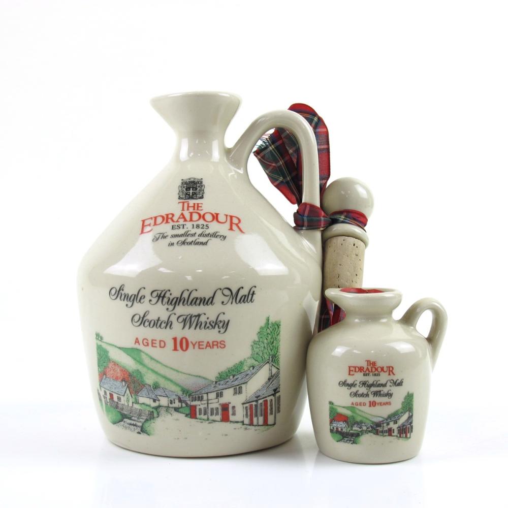 Edradour 10 Year Old Decanter 1980s / Including 5cl Miniature