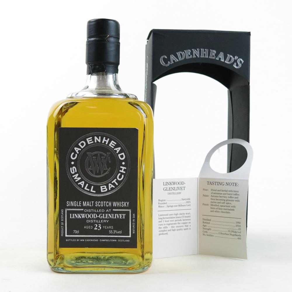 Linkwood 1992 Cadenhead's 23 Year Old