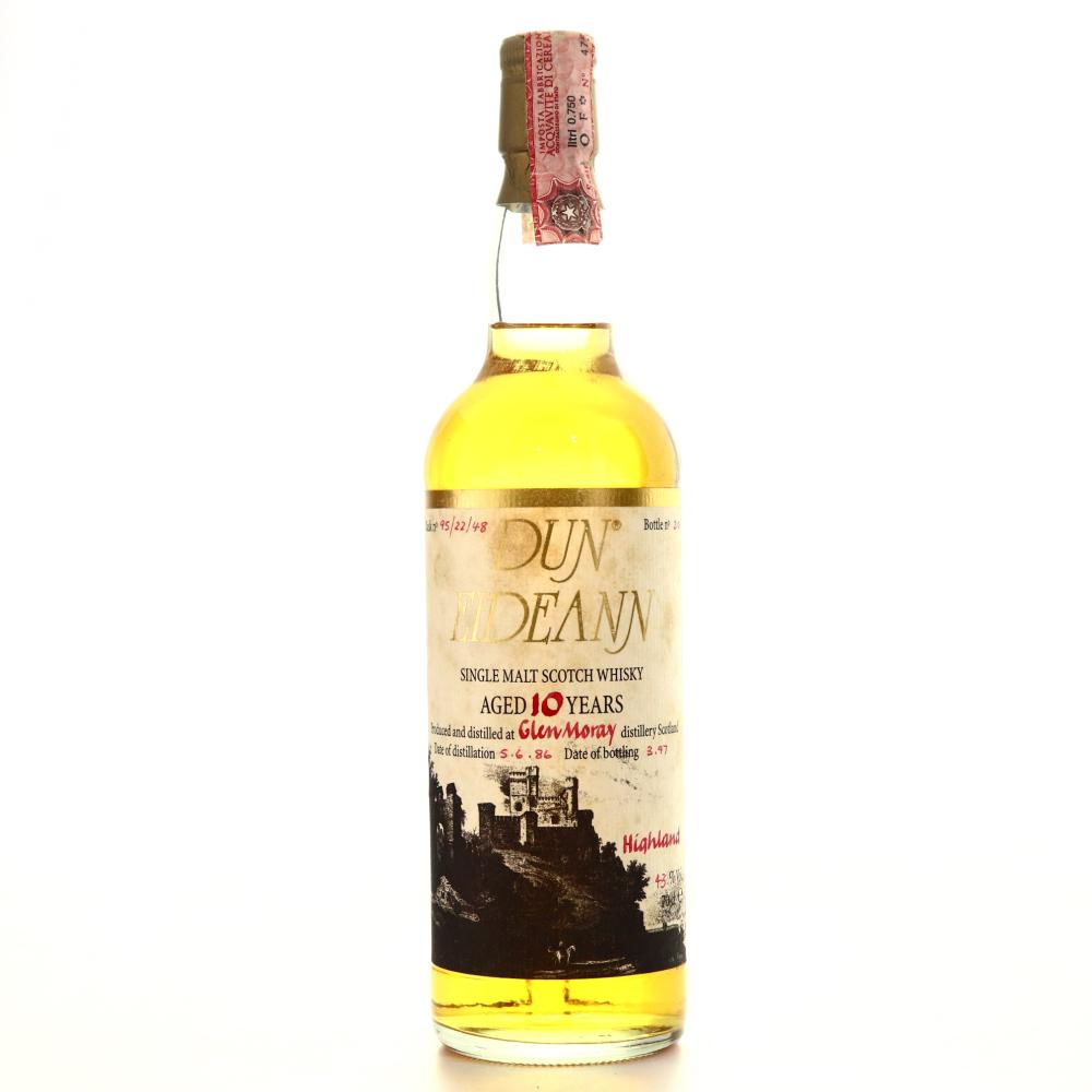 Glen Moray 1986 Dun Eideann 10 Year Old