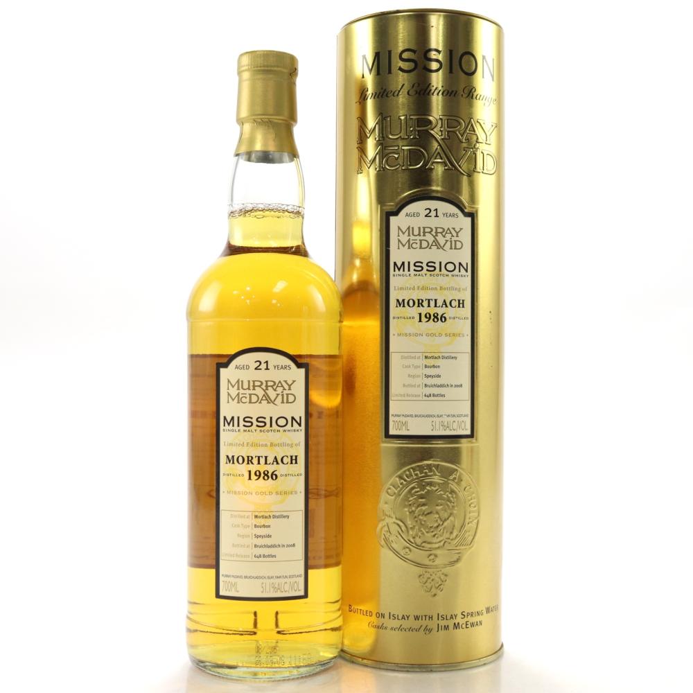 Mortlach 1986 Murray McDavid 21 Year Old