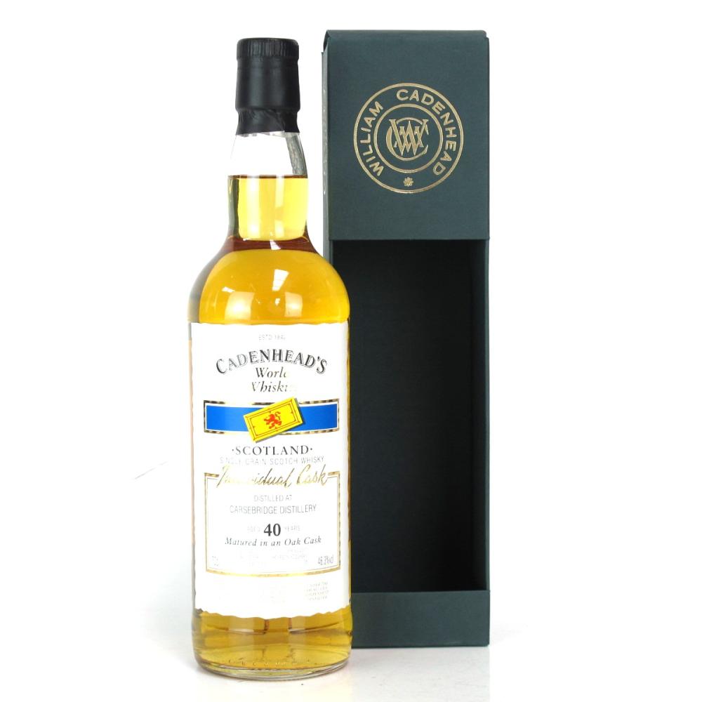 Carsebridge 40 Year Old Cadenhead's