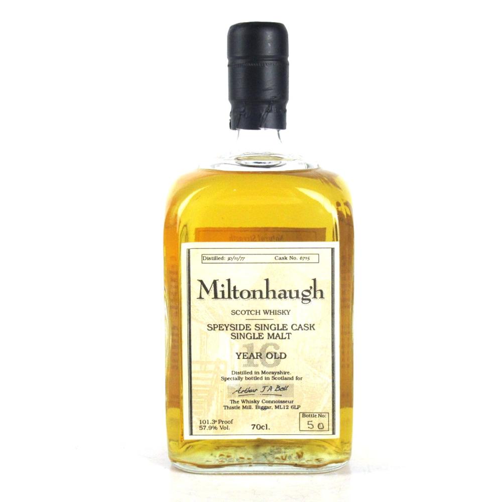 Balmenach / Miltonhaugh 1977 Whisky Connoisseur 16 Year Old