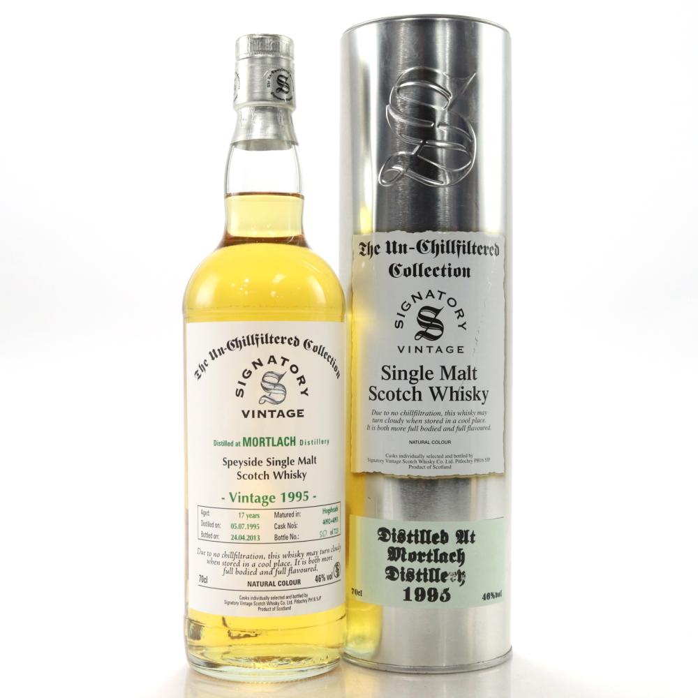 Mortlach 1995 Signatory Vintage 17 Year Old