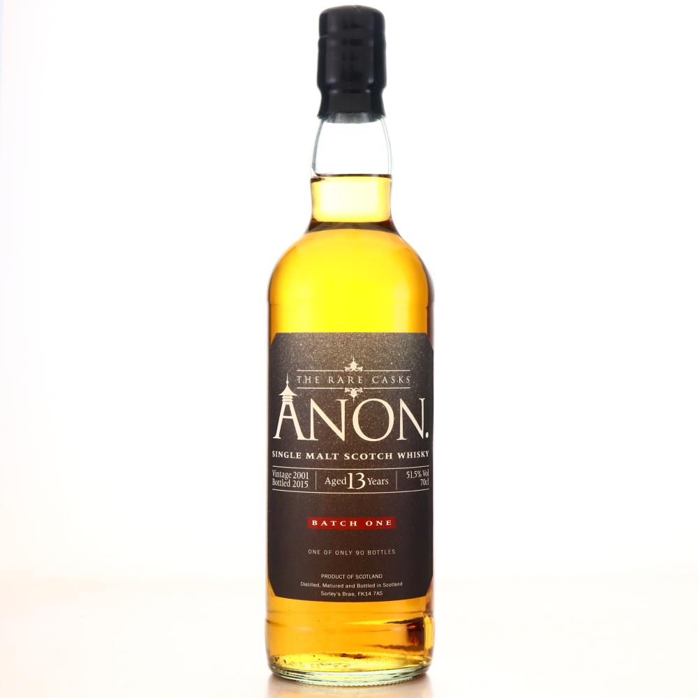 Anon 2001 The Rare Casks 13 Year Old Batch #1 / Abbeywhisky.com