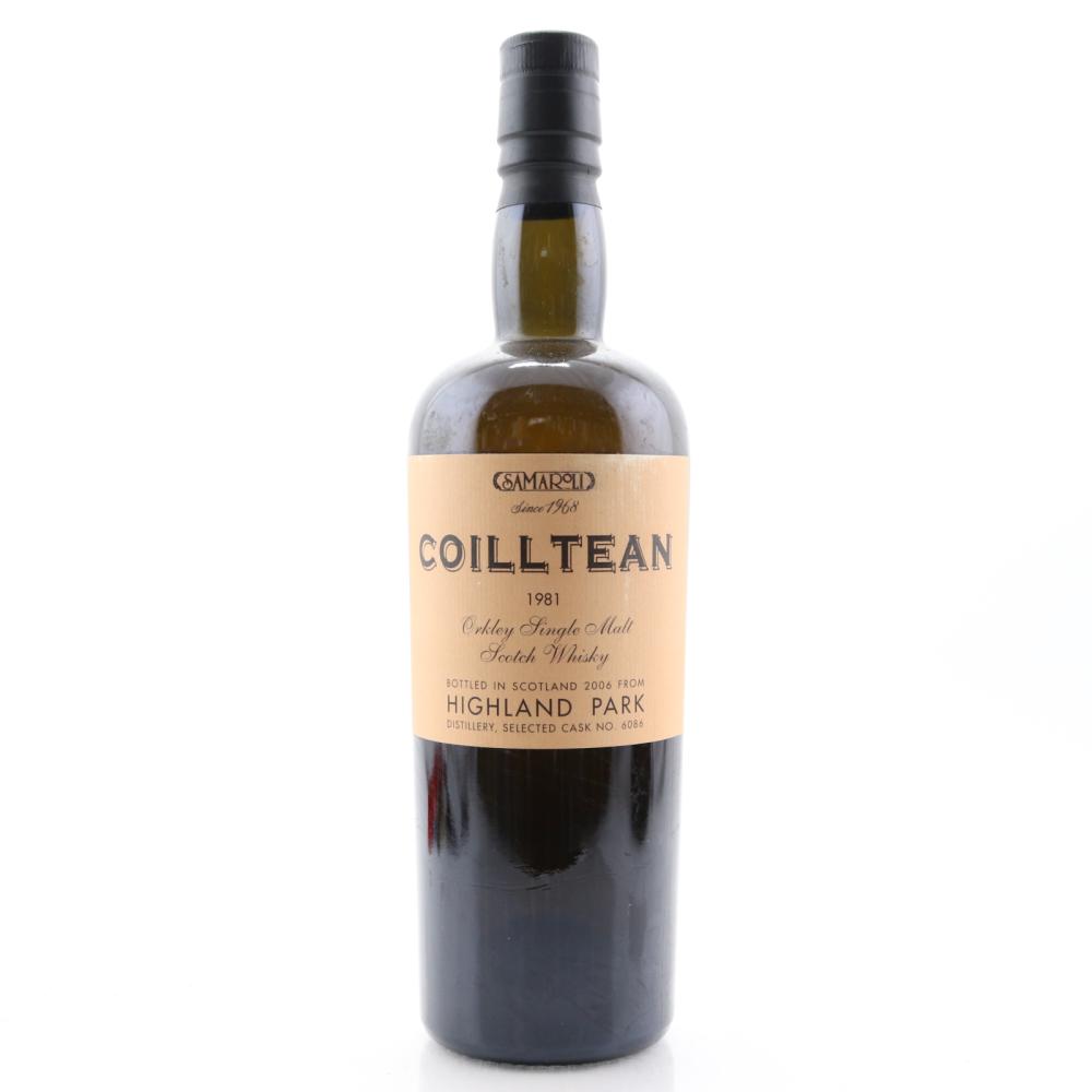 Highland Park 1981 Samaroli Single Cask / Coilltean