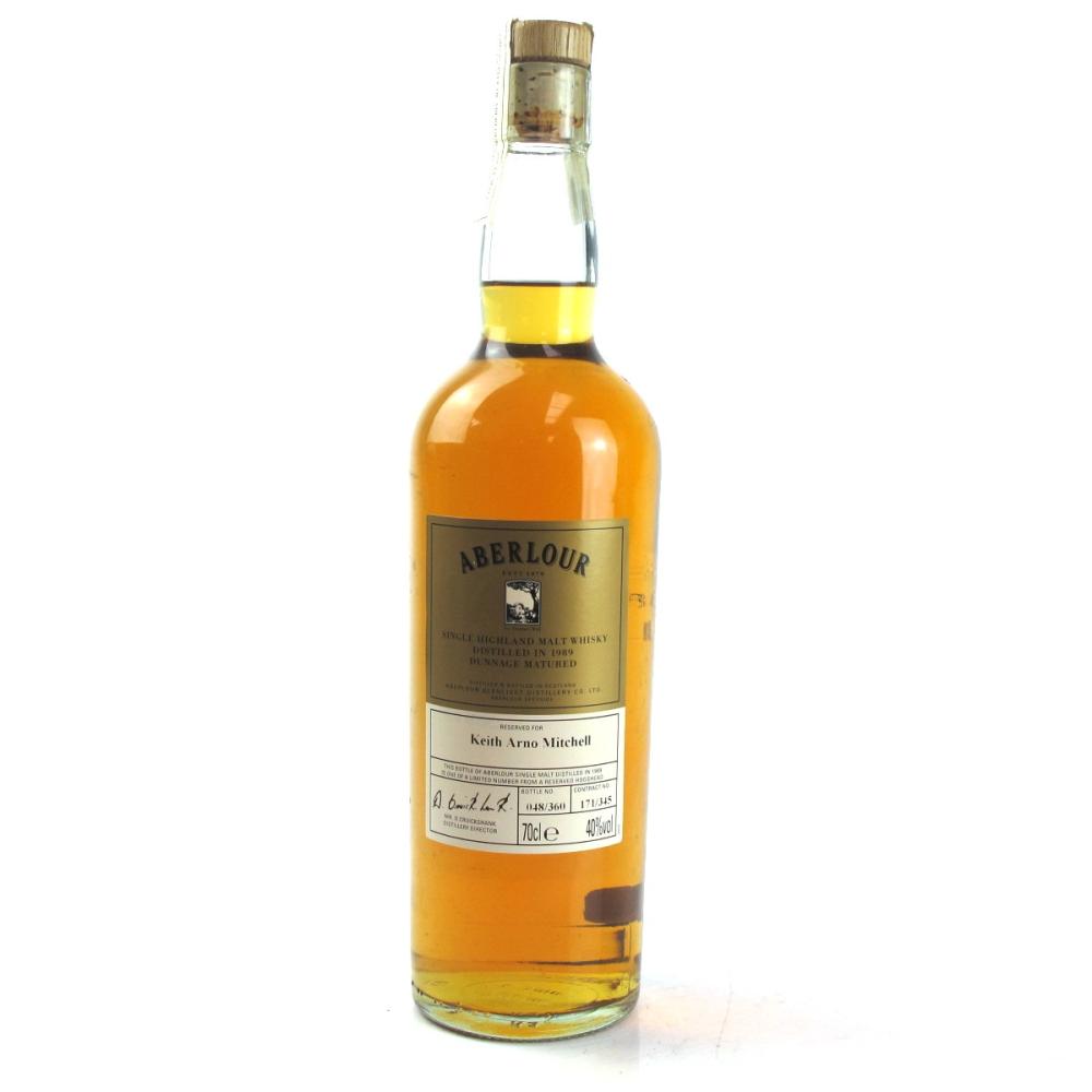 Aberlour 1989 Scottish Millennium Celebrations / Reserved for Keith Arno Mitchell