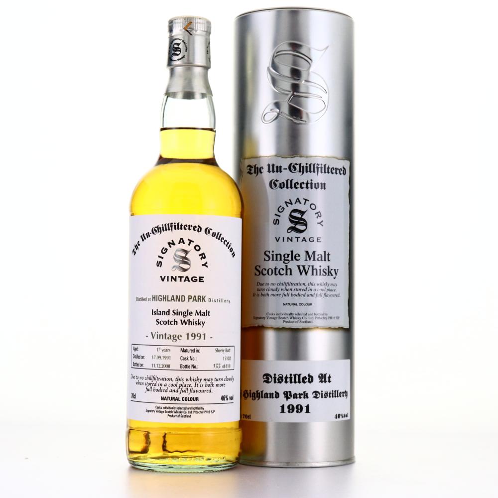 Highland Park 1991 Signatory Vintage 17 Year Old