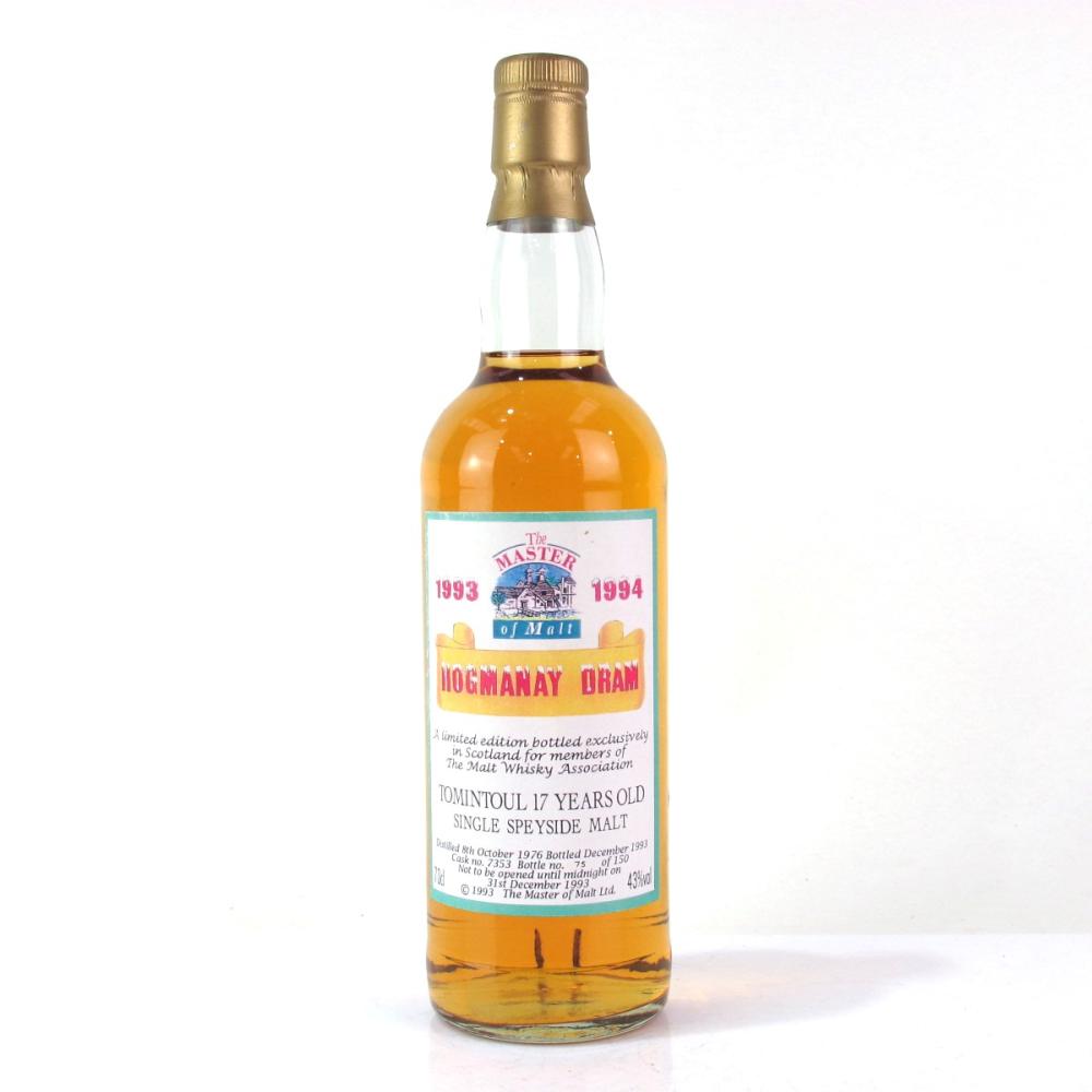 Tomintoul 1976 Master of Malt 17 Year Old / Hogmanay Dram