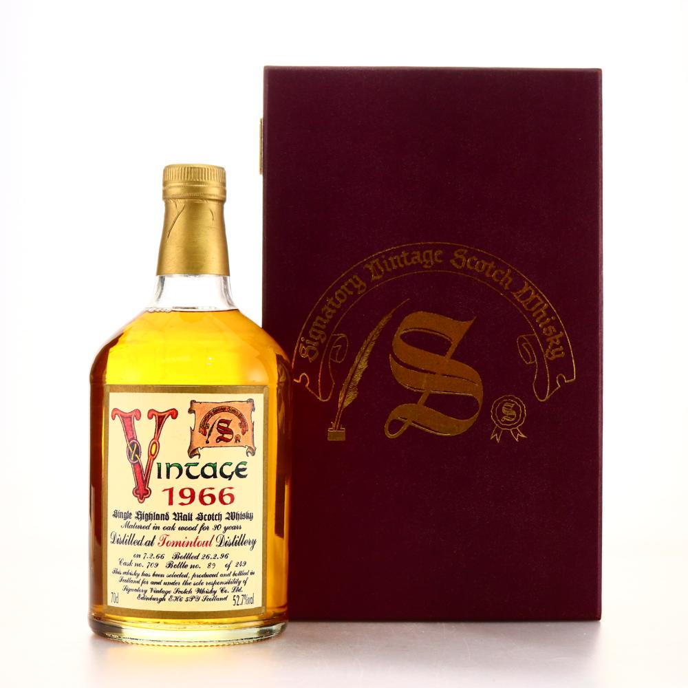 Tomintoul 1966 Signatory Vintage 30 Year Old