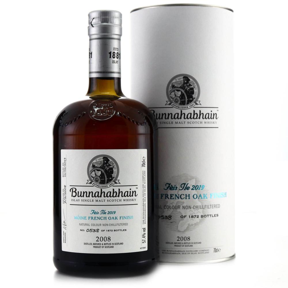 Bunnahabhain 2008 Moine French Oak Finish / Feis Ile 2019