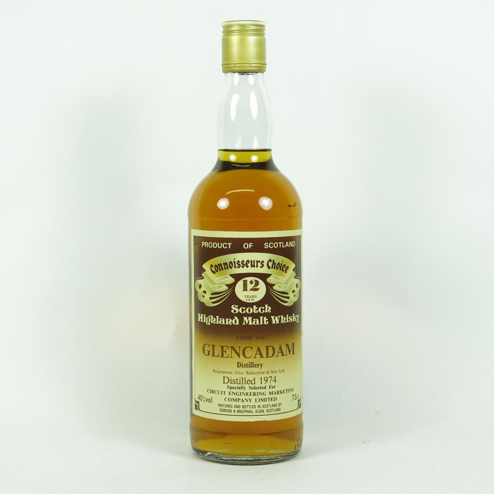 Glencadam 1974 Gordon and Macphail 12 Year Old / Private Bottling
