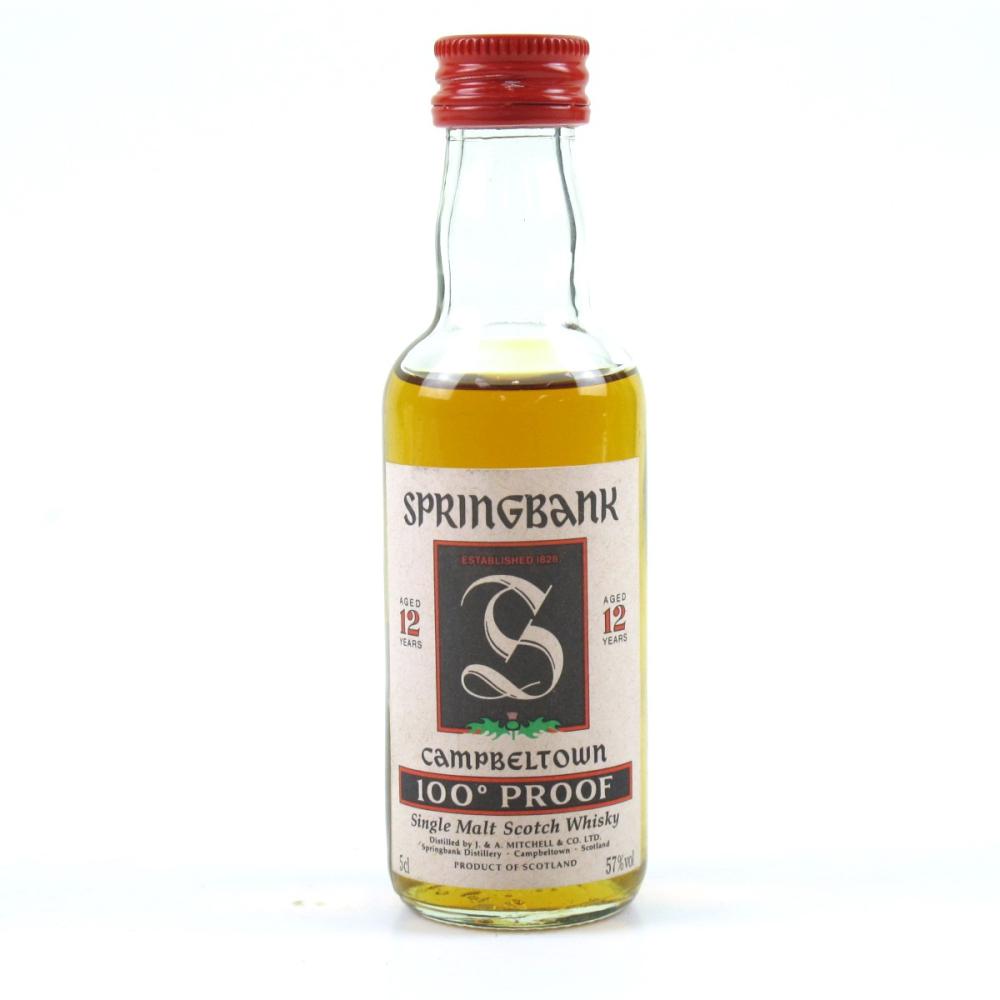 Springbank 12 Year Old 100 Proof 5cl