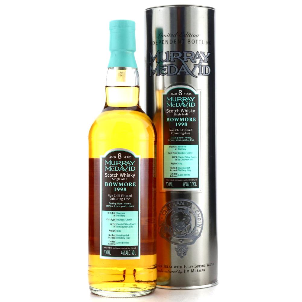Bowmore 1998 Murray McDavid 8 Year Old