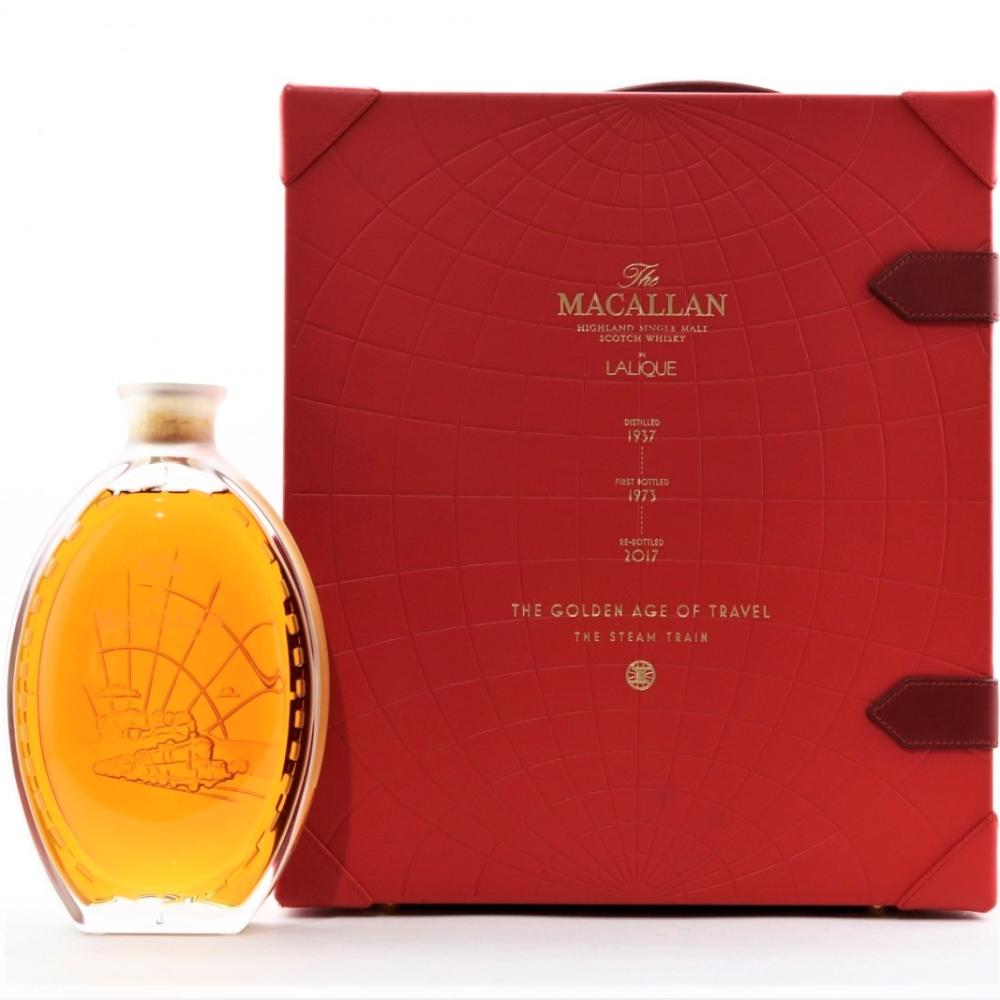 Macallan 1937 Lalique Golden Age of Travel 36 Year Old / The Steam Train