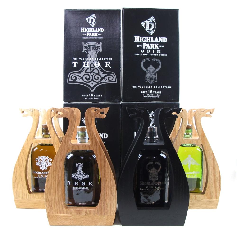 Highland Park Valhall Collection 4 x 70cl