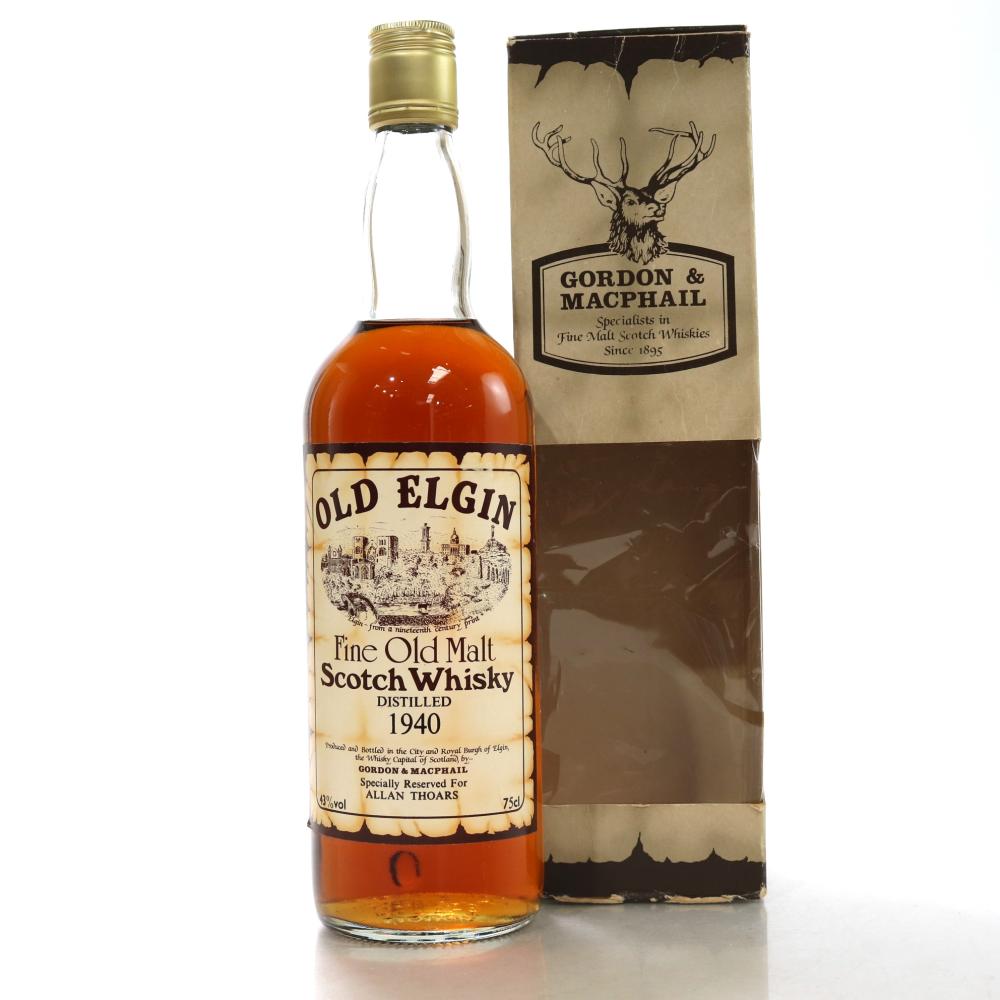 Old Elgin 1940 Gordon and MacPhail