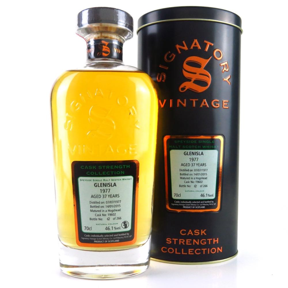Glenisla 1977 Signatory Vintage 37 Year Old