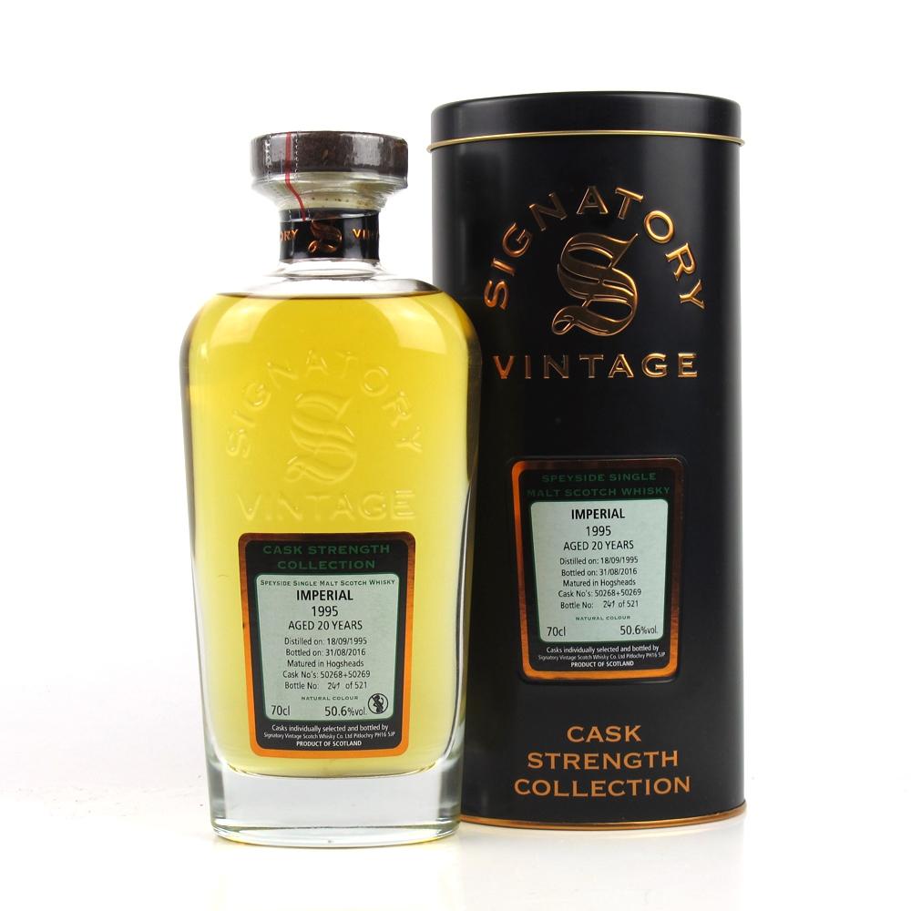 Imperial 1995 Signatory Vintage Cask Strength 20 Year Old