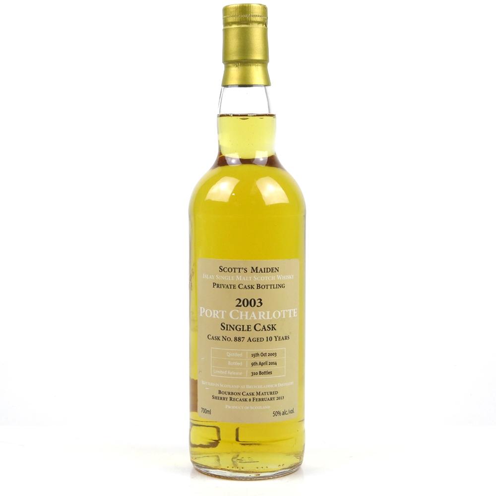 Port Charlotte 2003 Scott's Maiden 10 Year Old