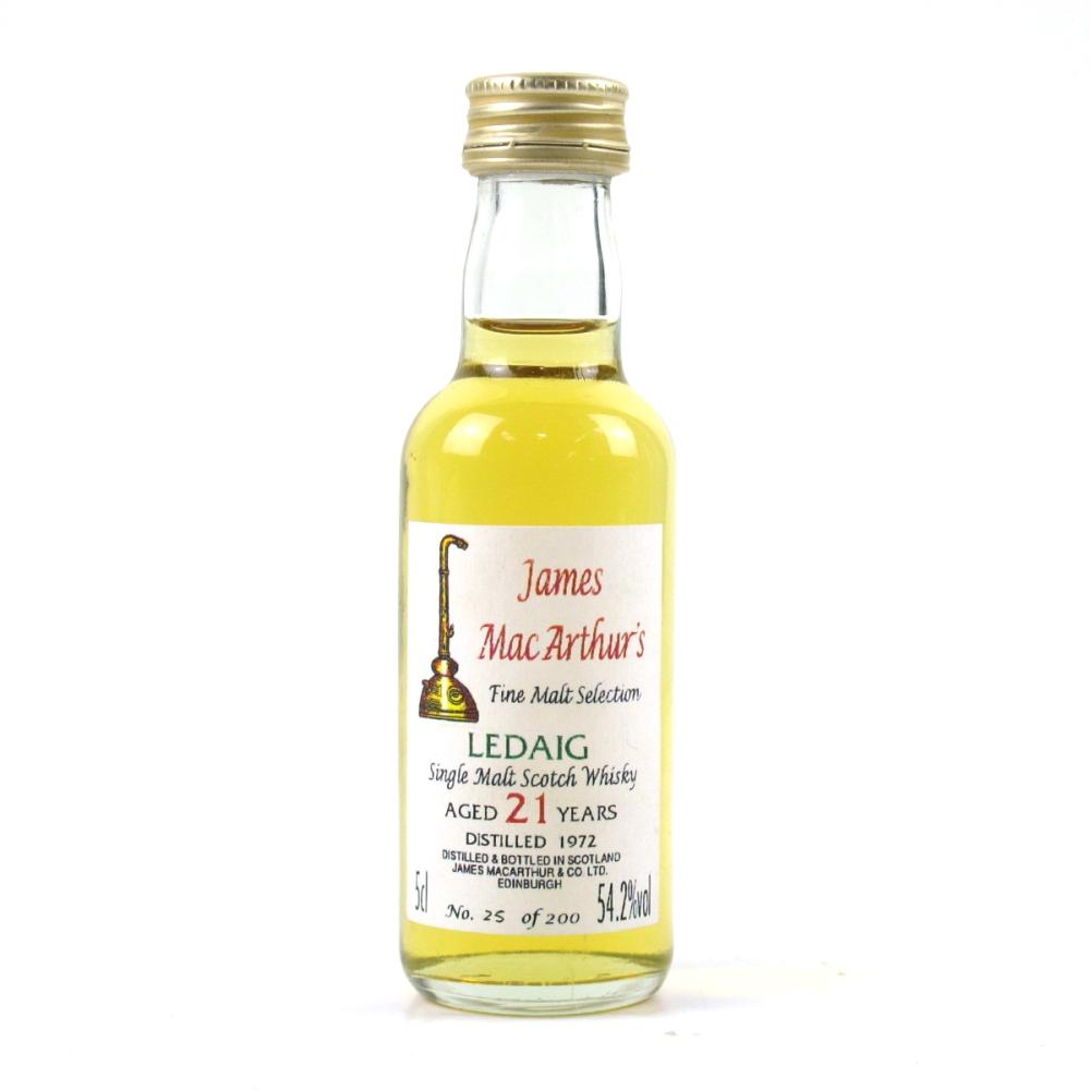 Ledaig 1972 James MacArthur 21 Year Old 5cl