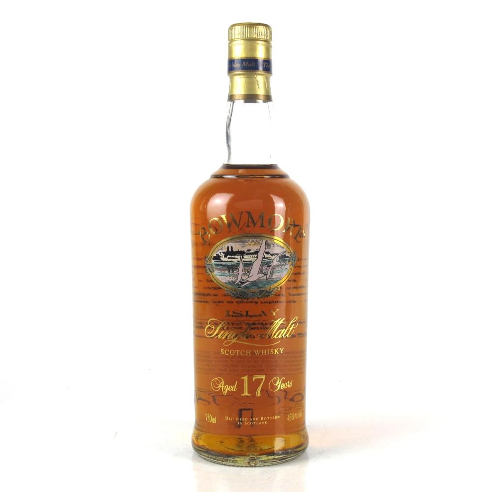 Bowmore 17 Year Old 1990s Screen Print Label 75cl / US Import