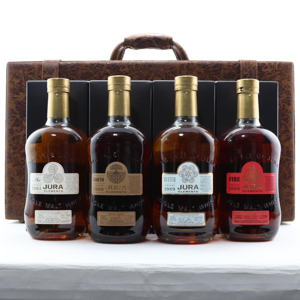 Jura Elements Suitcase / Earth, Fire, Air & Water 4 x 70cl