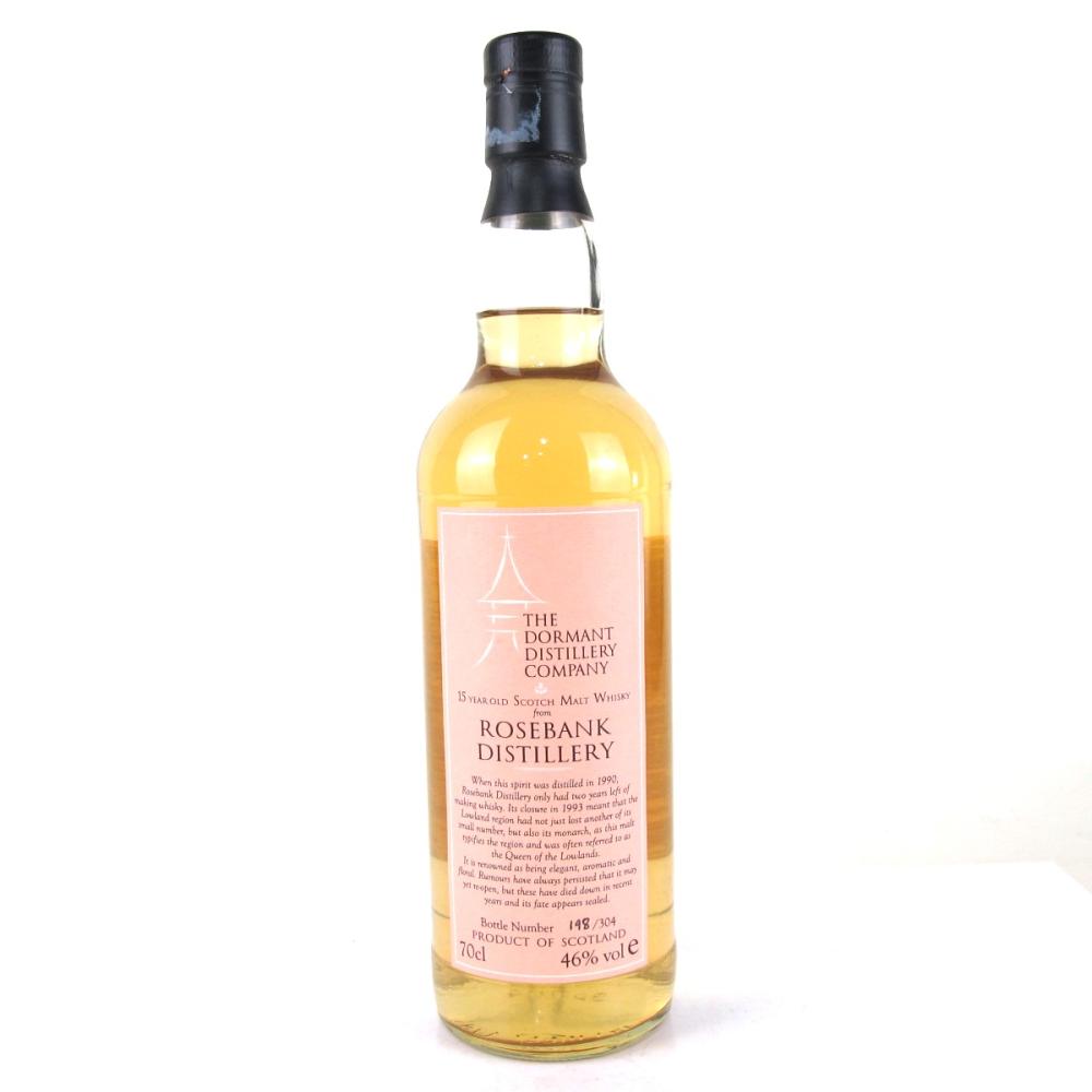 Rosebank 1990 Dormant Distillery Company 15 Year Old