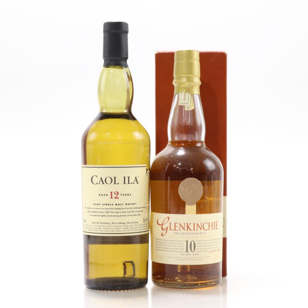 Caol Ila 12 Year Old & Glenkinchie 10 Year Old 2 x 20cl