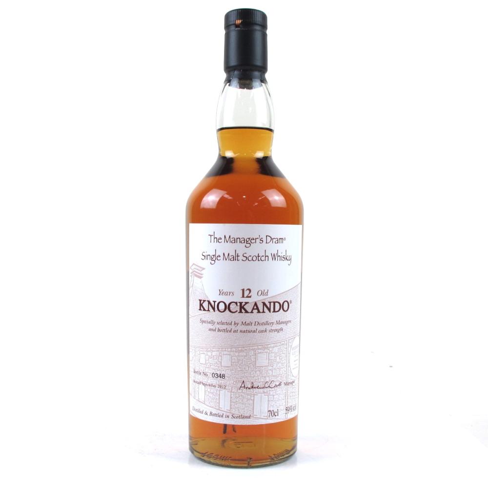 Knockando 12 Year Old Manager's Dram 2012 Release