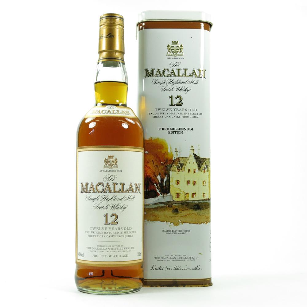 Macallan 12 Year Old Third Millennium Edition