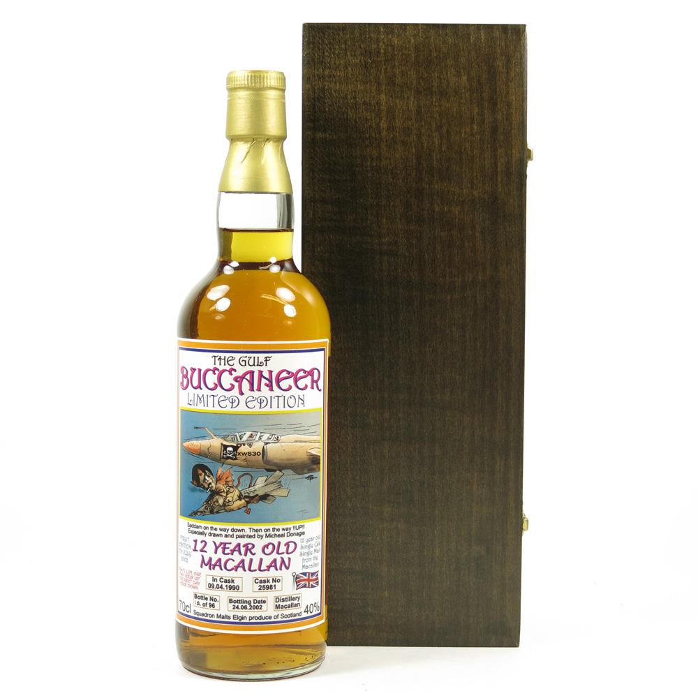 Macallan 1990 The Gulf Buccaneer 12 Year Old 