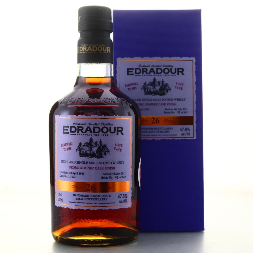 Edradour 1985 Pedro Ximinez Cask Finish 26 Year Old